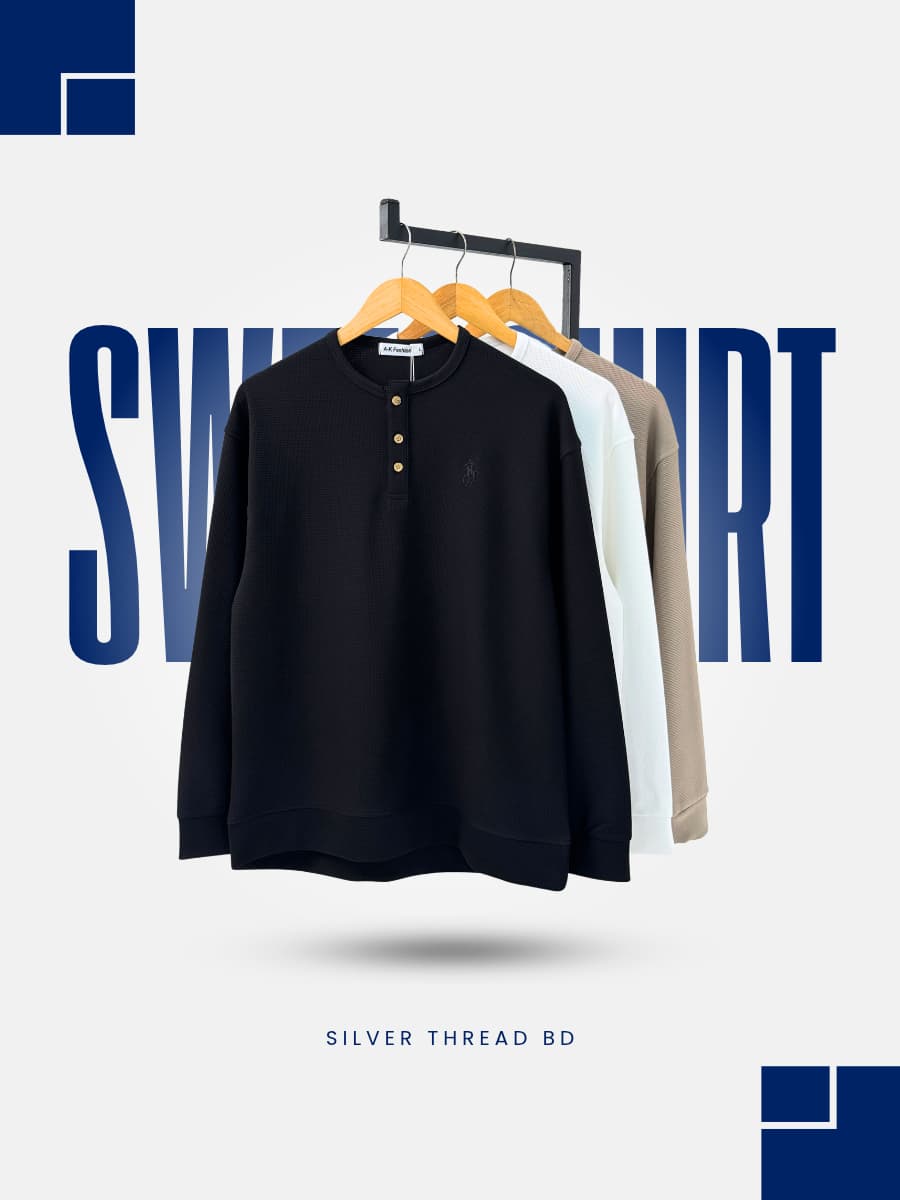 Henley Long Sleeve T-Shirt